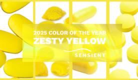 Sensient Color of the Year: Zesty Yellow